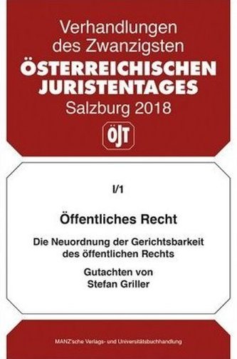 20. Österreichischer Juristentag 2018 Öffentliches Recht