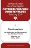 20. Österreichischer Juristentag 2018 Öffentliches Recht