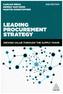 Leading Procurement Strategy