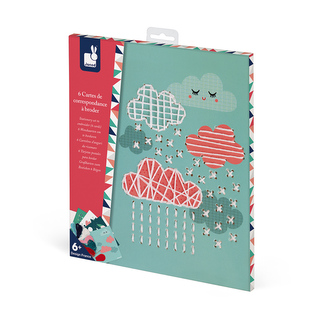 Kreativní hračky na tvoření Vyšívání Pozvánky Janod Atelier Sada Mini