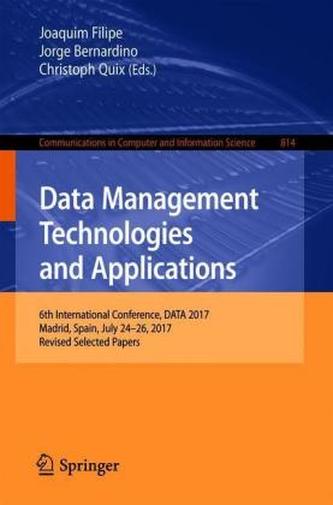 Data Management Technologies and Applications
