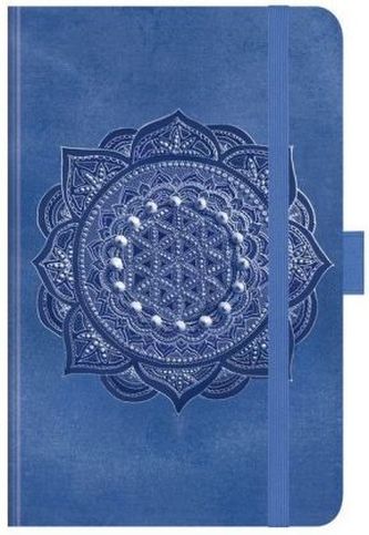 Premium Timer Small Indigo Mandala 2019