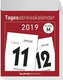 Tagesabreißkalender XL 2019
