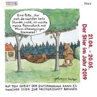 Der Stier im Jahr 2019
