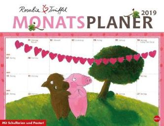 Rosalie & Trüffel Monatsplaner 2019