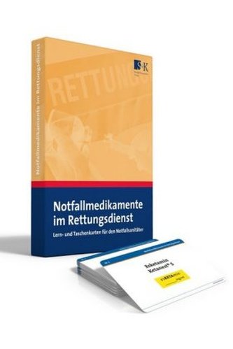 Notfallmedikamente im Rettungsdienst, Taschenkarten