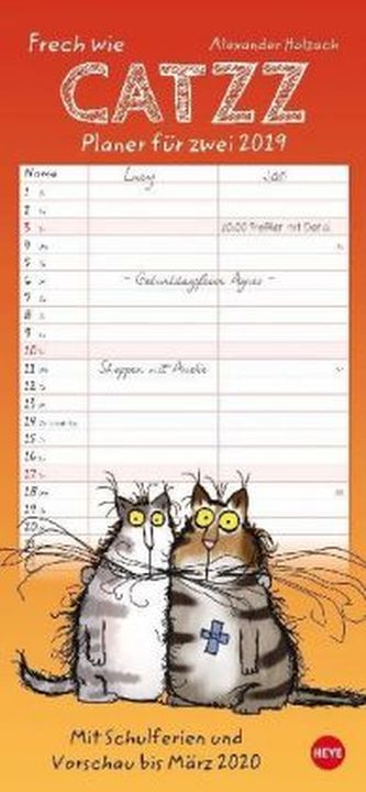 Catzz Planer für zwei 2019