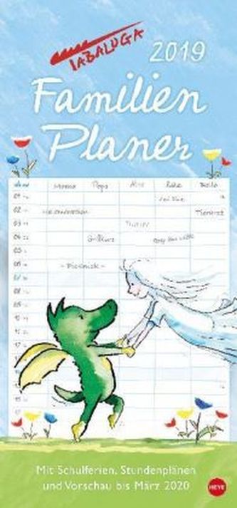 Tabaluga Familienplaner 2019