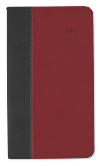 Taschenkalender Premium Fire (schwarz / rot) 2019
