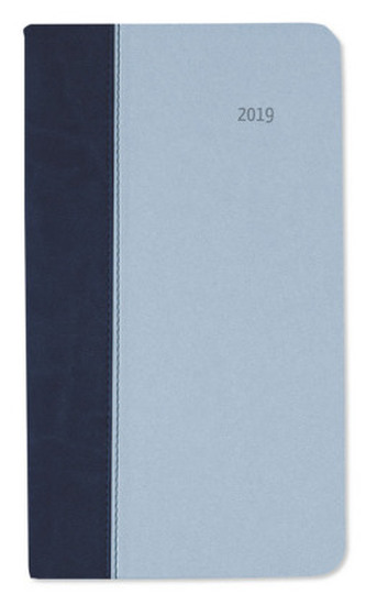 Taschenkalender Premium Air (blau / azur) 2019