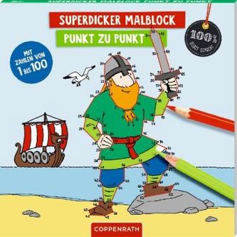 Superdicker Malblock - Punkt zu Punkt