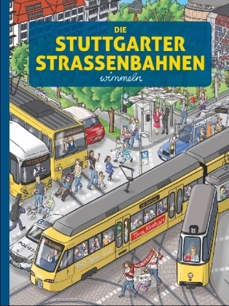 Die Stuttgarter Straßenbahnen wimmeln