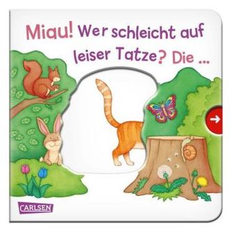 Miau! Wer schleicht auf leiser Tatze? Die ... Katze!