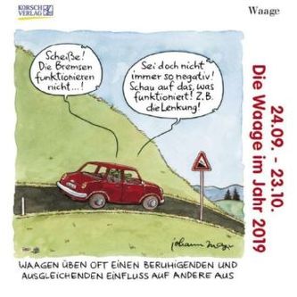 Die Waage im Jahr 2019