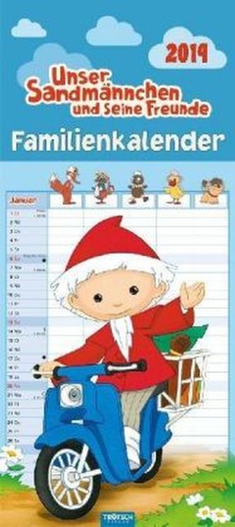 Unser Sandmännchen und seine Freunde, Familienkalender 2019
