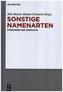 Sonstige Namenarten