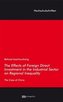 The Effects of Foreign Direct Investment in the Industrial Sector on Regional Inequality