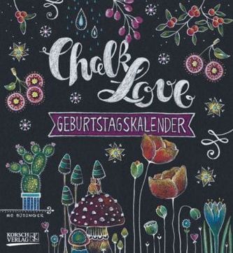 Geburtstagskalender Chalk Love