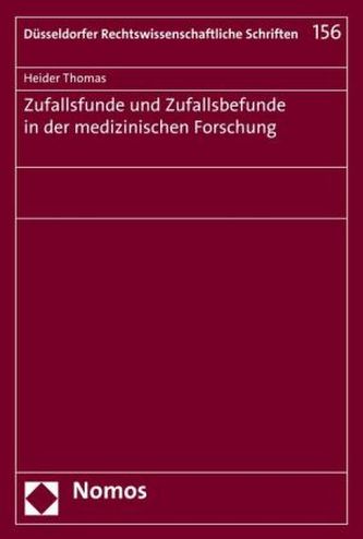 Zufallsfunde und Zufallsbefunde in der medizinischen Forschung