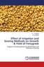 Effect of Irrigation and Sowing Methods on Growth & Yield of Fenugreek