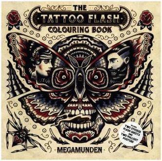 The Tattoo Flash Colouring Book