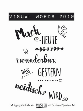 Visual Words 2019