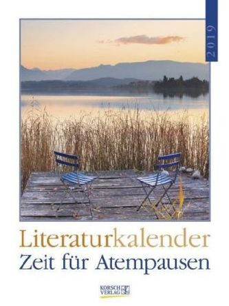 Literaturkalender Zeit für Atempausen 2019