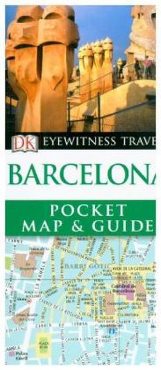 DK Eyewitness Travel Pocket Map & Guide: Barcelona