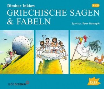 Griechische Sagen und Fabeln, 6 Audio-CDs