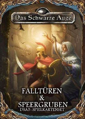 DSA5 Spielkartenset Falltüren & Speergruben