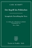Der Begriff des Politischen.