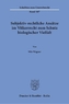 Subjektiv-rechtliche Ansätze im Völkerrecht zum Schutz biologischer Vielfalt.