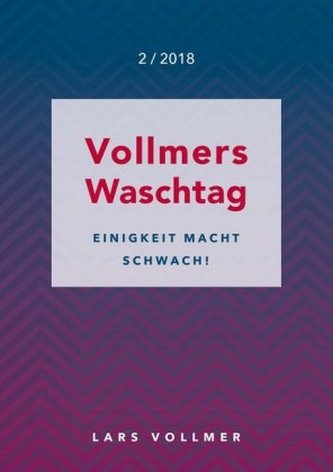 Einigkeit macht schwach!