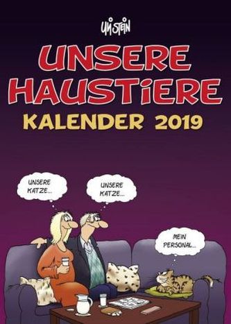 Uli Stein Unsere Haustiere Kalender 2019