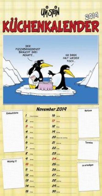 Uli Stein Küchenkalender 2019