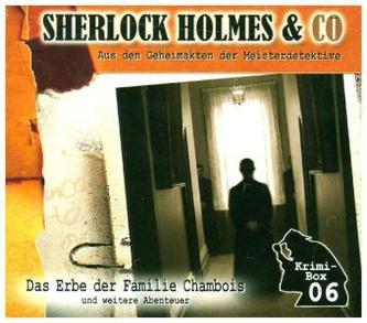 Sherlock Holmes & Co - Die Krimi Box, 3 Audio-CDs Sherlock Holmes & Co - Die Krimi Box, 3 Audio-CDs