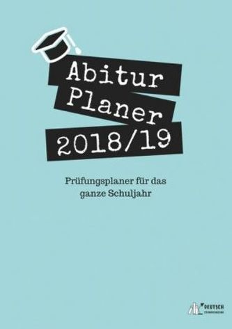 Abitur Planer 2018/19