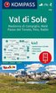 Kompass Karte Val di Sole, Madonna di Campiglio, Malè, Passo del Tonale, Peio, Rabbi