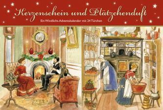 Kerzenschein und Plätzchenduft