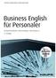 Business English für Personaler inkl. Arbeitshilfen online & Zugang Sprachportal