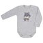 Kojenecké body s dlouhým rukávem Koala Doggy - velikost 80 (9-12m)
