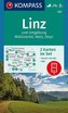 Kompass Karte Linz und Umgebung, Mühlviertel, Wels, Steyr