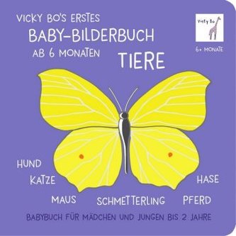 Vicky Bos Erstes Baby Bilderbuch Ab 6 Monaten Tiere Bo - 