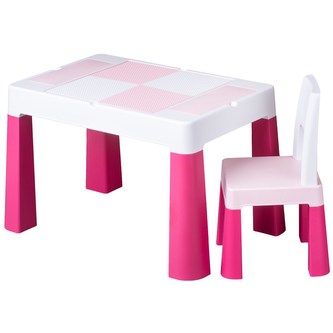 Dětská sada stoleček a židlička Multifun pink Dětská sada stoleček a židlička Multifun pink