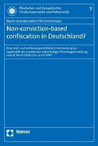 Non-conviction-based confiscation in Deutschland?