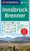 Innsbruck, Brenner 1:50 000 / turistická mapa KOMPASS 36