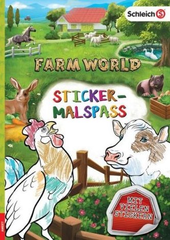 Schleich Farm World - Sticker-Malspaß