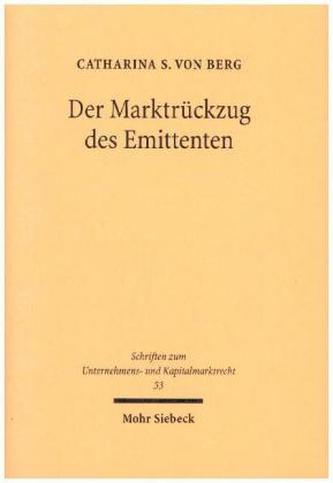 Der Marktrückzug des Emittenten