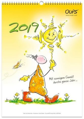 Oups Wandkalender 2019
