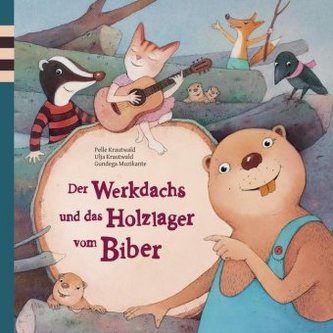 Der Werkdachs und das Holzlager vom Biber